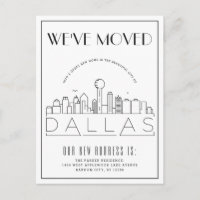  Dallas Skyline Moderner Deko | Änderung der Ansch