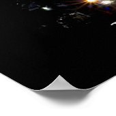 Dallas Skyline Poster (Ecke)