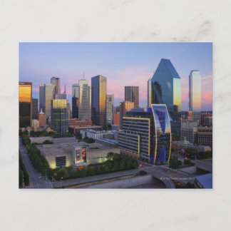 Dallas Skyline Postkarte