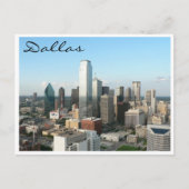 Dallas Skyline Postkarte (Vorderseite)