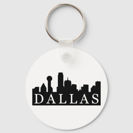 Dallas Skyline Schlüsselanhänger (Vorderseite)