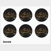 Dallas Skyline Stickers (Blatt)