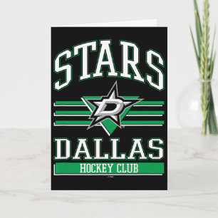 Dallas Stars Hockey Club Schwarz Offiziell Lizenzi Karte