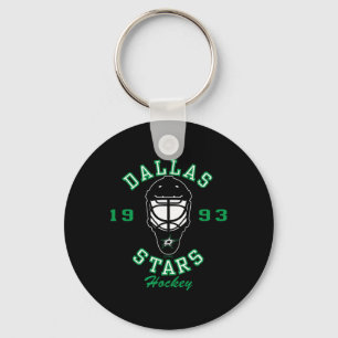 Dallas Stars Hockeymaske Schwarz Offiziell Lizenzi Schlüsselanhänger