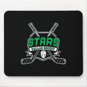 Dallas Stars Hockeyschläger Schwarz Offiziell lize Mousepad