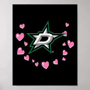 Dallas Stars Valentinsliebe Nhl Offiziell Lizenzie Poster