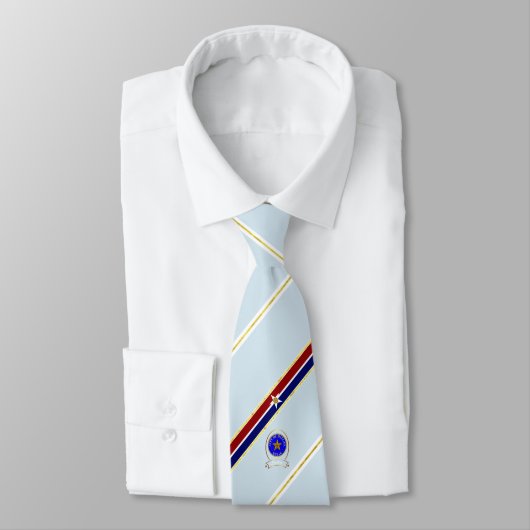 Dallas stripes-Flagge Krawatte (Gebunden)