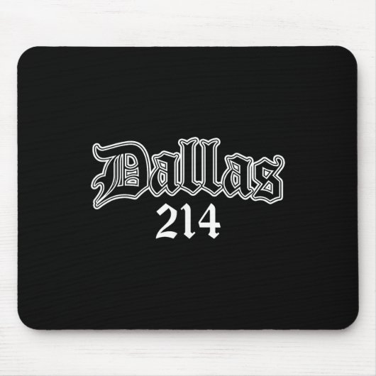Dallas Texas 214 Mousepad (Vorne)