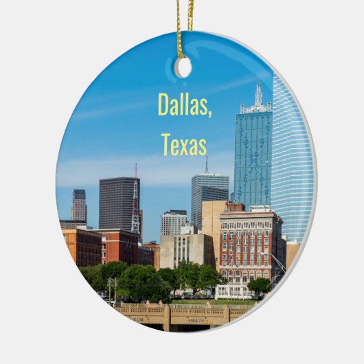 Dallas, Texas, 2-seitige Ornamente (Links)