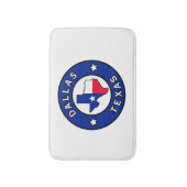 Dallas Texas Badematte (Vorderseite Vertikal)