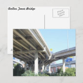 Dallas Texas Bridge # 3 Postkarte (Vorne/Hinten)