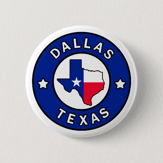 Dallas Texas Button (Vorderseite)