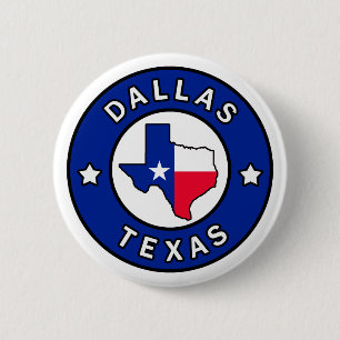 Dallas Texas Button
