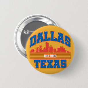 Dallas, Texas Button