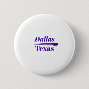 Dallas Texas Button
