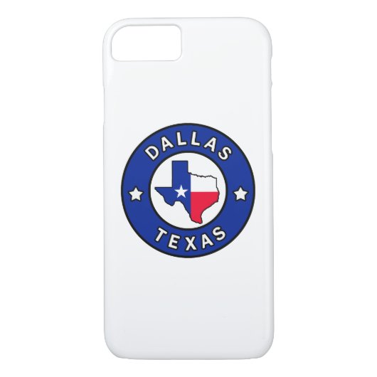 Dallas Texas Case-Mate iPhone Hülle (Rückseite)