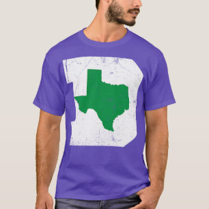 Dallas Texas D Basketball Blue T-Shirt