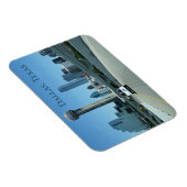 Dallas Texas Designer Magnet (Rechte Seite)