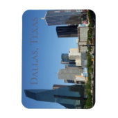Dallas Texas Designer Magnet (Vertikal)