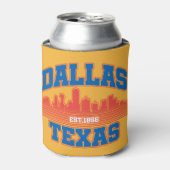 Dallas, Texas Dosenkühler (Kanne Vorderseite)