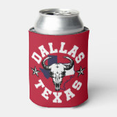 Dallas, Texas Dosenkühler (Kanne Vorderseite)