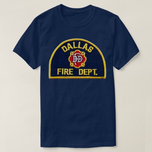 Dallas Texas Fire Department T-Shirt (Design vorne)