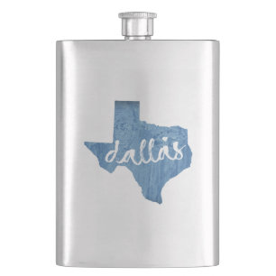 Dallas, Texas Flachmann