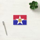 Dallas Texas Flag Post-it Klebezettel (Büro)