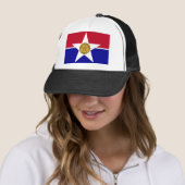 Dallas Texas Flag Truckerkappe (Beispiel)