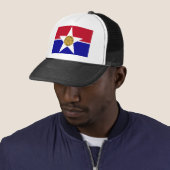 Dallas Texas Flag Truckerkappe (Beispiel)