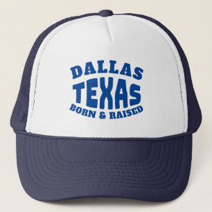 Dallas Texas Geboren und aufgewachsen Truckerkappe