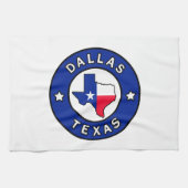Dallas Texas Geschirrtuch (Horizontal)
