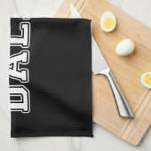 Dallas Texas Handtuch (Viertel Falte)