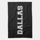 Dallas Texas Handtuch (Vertikal)