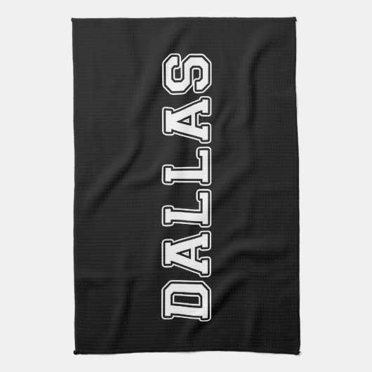 Dallas Texas Handtuch (Vertikal)