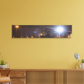 Dallas, Texas in der Nacht Leinwanddruck (Insitu (Wohnzimmer))