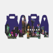 Dallas, Texas in Graffiti Geschenkschachtel (Ungefaltet)