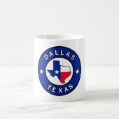 Dallas Texas Kaffeetasse (Mittel)
