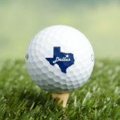 Dallas Texas Lone Star Staat Map Proud Texan Golfball (Insitu T-Shirt)