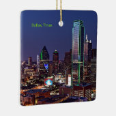 Dallas, Texas-Luftbild, Keramikornament (Rechts)