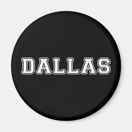 Dallas Texas Magnet (Vorne)