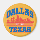 Dallas, Texas Magnet (Vorne)