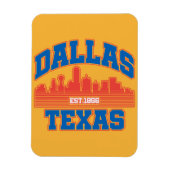 Dallas, Texas Magnet (Vertikal)