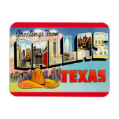 Dallas Texas Magnet (Horizontal)