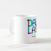 Dallas Texas Mitte Jahrhundert, Pop Art, Kaffeetasse (Vorderseite Links)