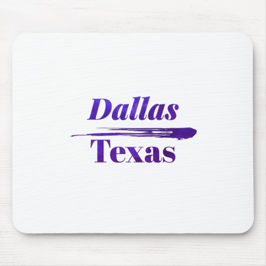 Dallas Texas Mousepad (Vorne)