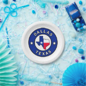 Dallas Texas Pappteller (Party)