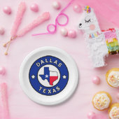 Dallas Texas Pappteller (Party)