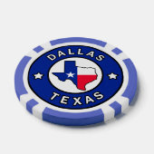Dallas Texas Pokerchips (Einzeln)