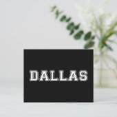 Dallas Texas Postkarte (Stehend Vorderseite)